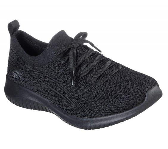 Dámské Mokasíny Skechers Ultra Flex - Statements Černé | VHDRXZF-46