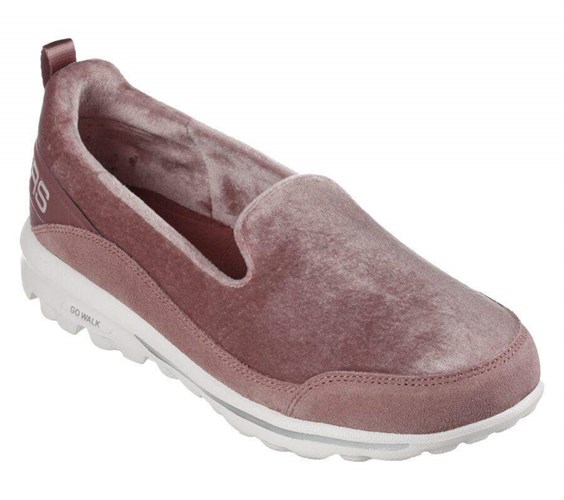 Dámské Pantofle Skechers GO WALK Classic - Swanky Fialové | AKWOIDC-39