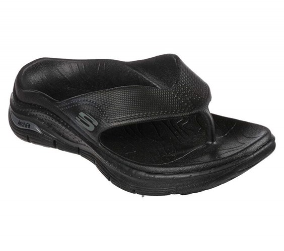 Dámské Sandály Skechers Foamies: Arch Fit Černé | OYJBILN-05