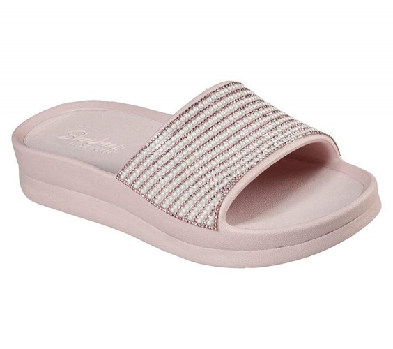 Dámské Sandály Skechers Foamies: Cali Charm - Be Fancy Růžové | GEAXRDB-59