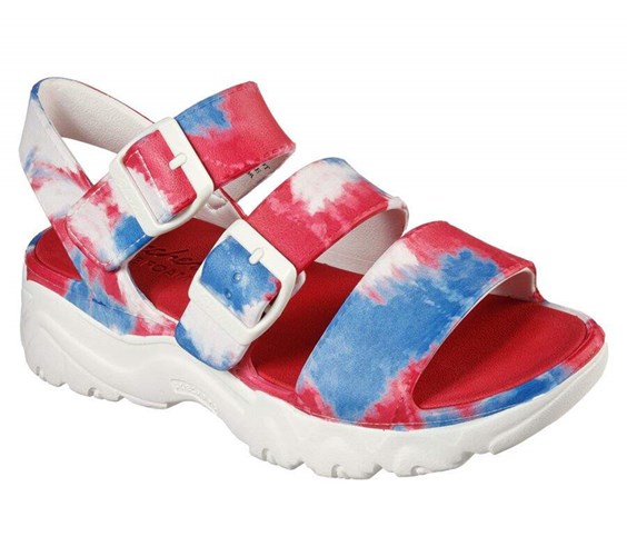 Dámské Sandály Skechers Foamies: D'Lites 2 - Miss Independent Bílé Blankyt | HVPZWQF-90