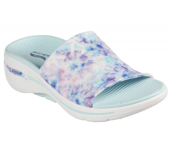 Dámské Sandály Skechers GO WALK Arch Fit - Captivate Viacfarebný | BSGNRDJ-70