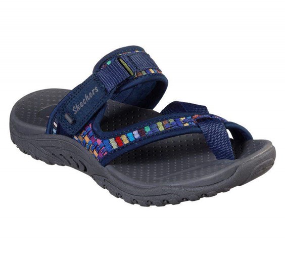 Dámské Sandály Skechers Reggae - Mad Swag Tmavě Blankyt | PNIOGQH-87