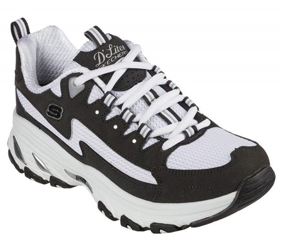 Dámské Tenisky Skechers D'Lites Arch Fit - Better Me Černé Bílé | GZEDWMP-36