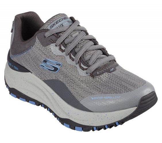 Dámské Tenisky Skechers Relaxed Fit: D'Lux Trailové Šedé | ZHXOPMG-62