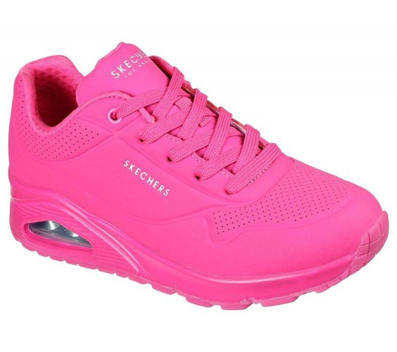 Dámské Tenisky Skechers Uno - Night Shades Růžové | QEBIHSF-37