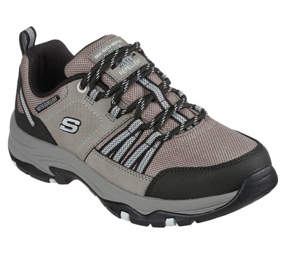 Dámské Trailové Boty Skechers Relaxed Fit: Trego - Drift-In Šedé Černé | YUPBSXW-13