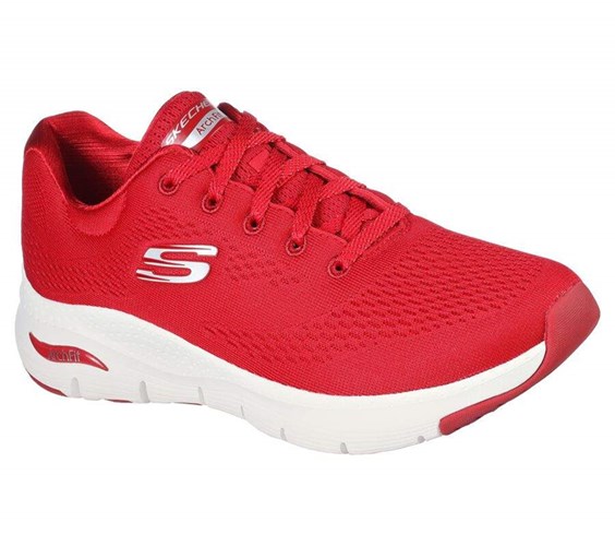 Dámské Trekové Boty Skechers Arch Fit - Big Appeal Červené | KLRMNOP-13