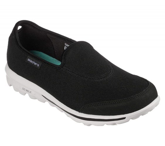 Dámské Trekové Boty Skechers GO WALK Classic - Ideal Sunset Černé Bílé | AXHNVSQ-58