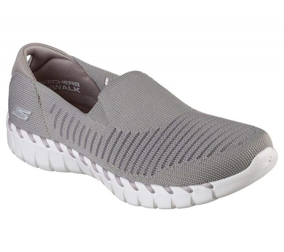 Dámské Trekové Boty Skechers GO WALK Smart 2 - Cherlin Šedé | CKIRBYJ-50