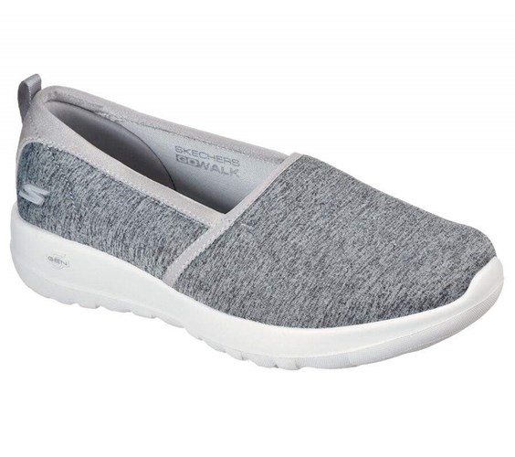 Dámské Trekové Boty Skechers GOwalk Joy - Soft Take Šedé | HDFVBJR-02