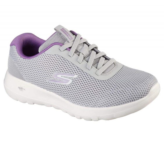 Dámské Trekové Boty Skechers GOwalk Joy - Light Motion Šedé Levandule | KJODFZM-05