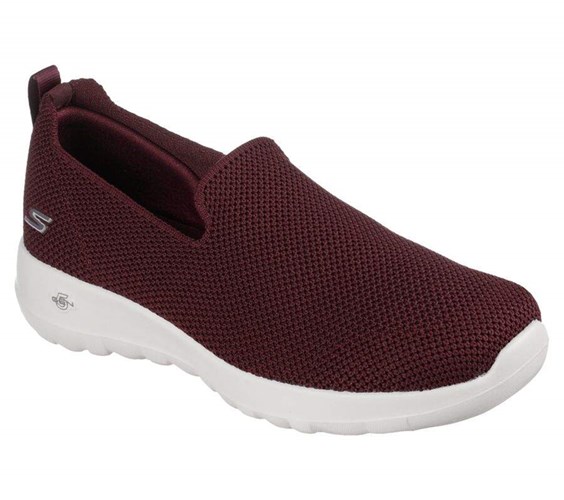 Dámské Trekové Boty Skechers GOwalk Joy - Sensational Day Vínové | KSEYWVL-81