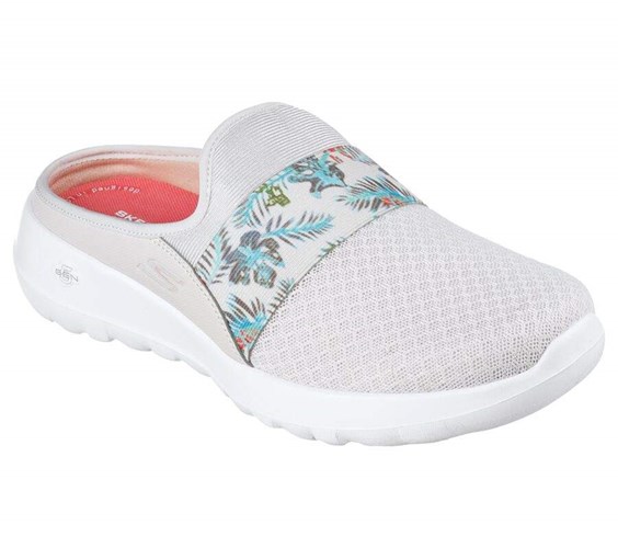 Dámské Trekové Boty Skechers GOwalk Joy - Tropical Oasis Béžový Koralove | RINUEKB-04