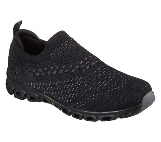 Dámské Trekové Boty Skechers Glide-Step - Oh So Soft Černé | LCUQREW-98