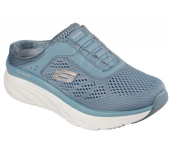 Dámské Trekové Boty Skechers Relaxed Fit: D'Lux Walker - Calm Aura Černé | SJITGVR-61