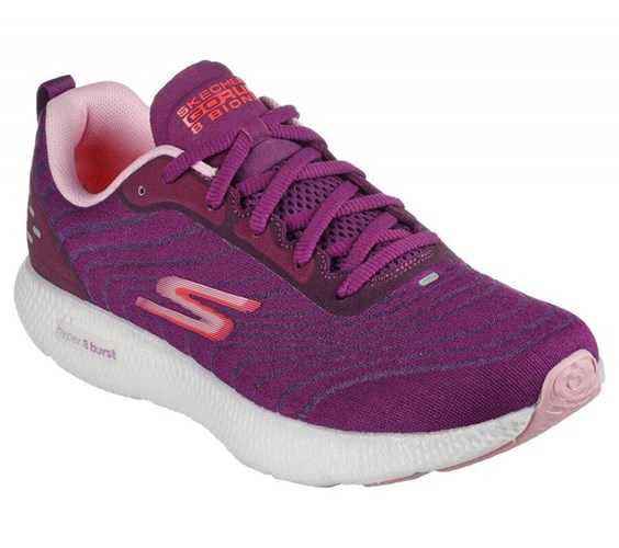 Dámské Tréninkové Boty Skechers GO RUN 8 - Bionic Fialové Růžové | ZCYRFSP-28