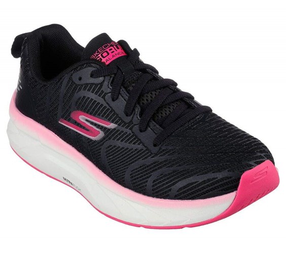 Dámské Tréninkové Boty Skechers GO RUN Balance 2 Černé Růžové | GXQTPJU-76