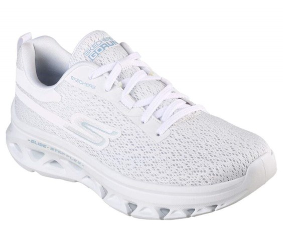 Dámské Tréninkové Boty Skechers GO RUN Glide-Step Flex Bílé | VWTHUXL-45