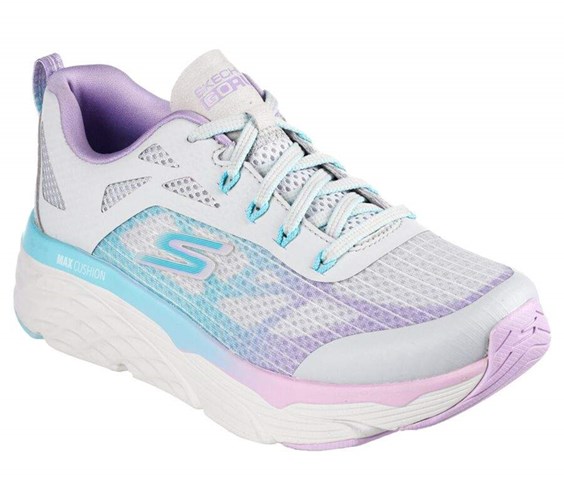 Dámské Tréninkové Boty Skechers Max Cushioning Elite - Even Stride Šedé Levandule | SAKFEUB-64