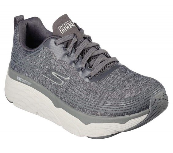 Dámské Tréninkové Boty Skechers Max Cushioning Elite - Drive Intensity Šedé | YRVJITC-24