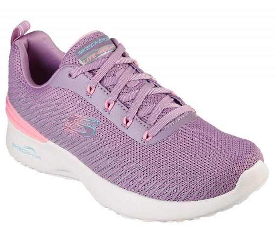 Dámské Tréninkové Boty Skechers Skech-Air Dynamight - Luminosity Fialové | NQRZHYJ-78