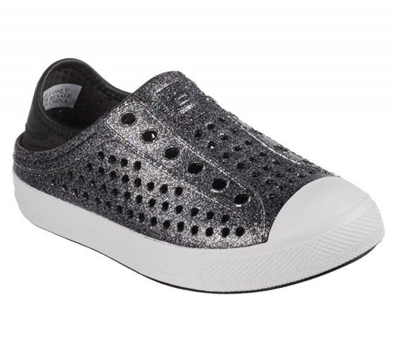 Dívčí Boty Casual Skechers Guzman Steps - Glitter Mist Černé | VEZTBGQ-28