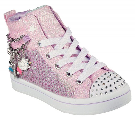 Dívčí Boty Casual Skechers Twi-Lites 2.0 - Twinkle Charms Levandule | TGCJASN-43