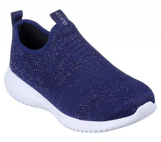 Dívčí Mokasíny Skechers Ultra Flex - Splendid Sleeks Tmavě Blankyt | CXPBJTI-14