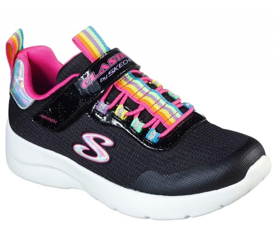 Dívčí Tenisky Skechers Dynamight 2.0 - Rockin' Rainbow Černé Viacfarebný | BAIJEWG-13