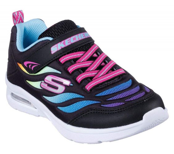 Dívčí Tenisky Skechers Microspec Max - Airy Color Černé Viacfarebný | VJPGHKU-91