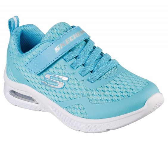 Dívčí Tenisky Skechers Microspec Max Světle Tyrkysové | SRQBOEP-24