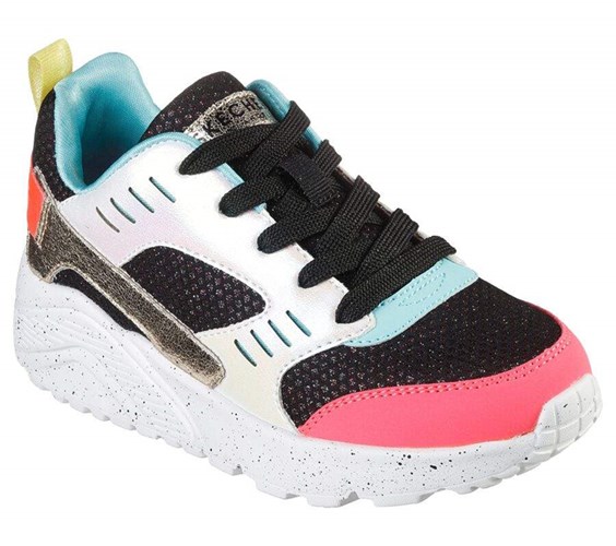 Dívčí Tenisky Skechers Uno Lite - Gen Cool Černé Viacfarebný | IPMLOHX-65