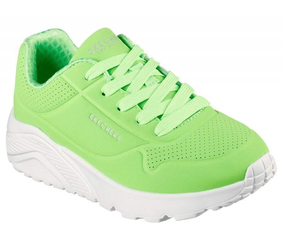 Dívčí Tenisky Skechers Uno Lite - In My Zone Zelene | ADCYHJP-75