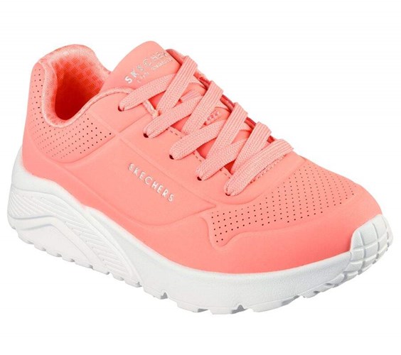 Dívčí Tenisky Skechers Uno Lite - In My Zone Oranžové | VWMBRKA-10