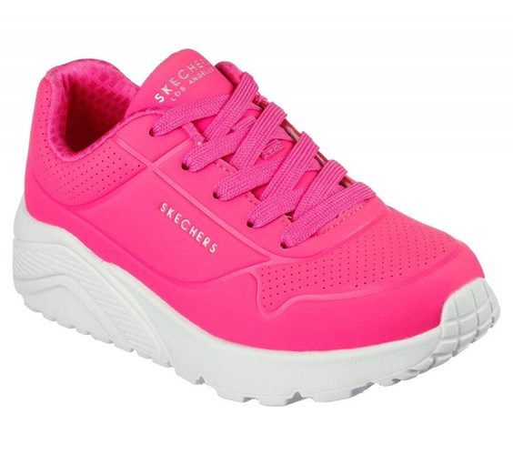 Dívčí Tenisky Skechers Uno Lite - In My Zone Růžové | ZUSCJMQ-39