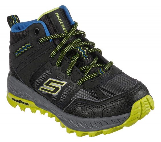 Dívčí Trailové Boty Skechers Fuse Tread - Trek-Surge Černé Zelene | JDOEUCN-52