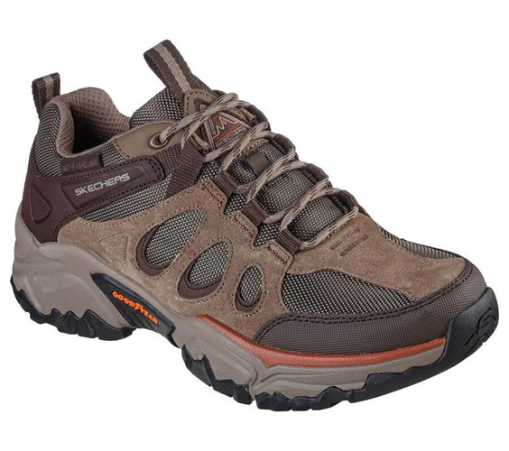 Pánské Boty Casual Skechers Relaxed Fit: Terraform - Selvin Tmavě Hnědé | TFQVBHX-84