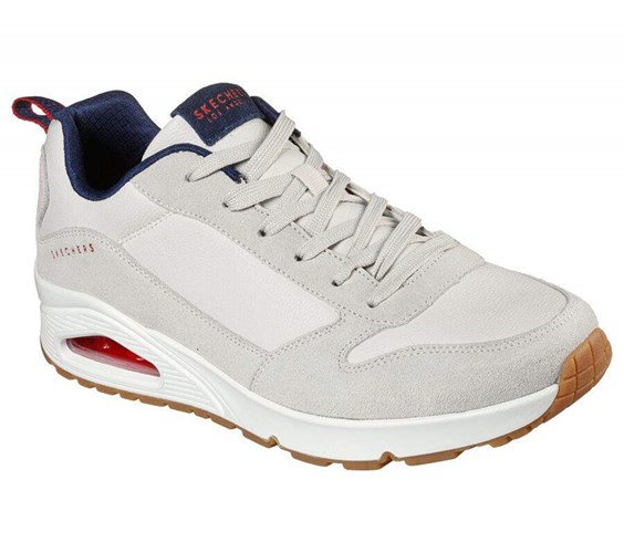 Pánské Boty Casual Skechers Uno - Stacre Béžový | XDOSNGL-63