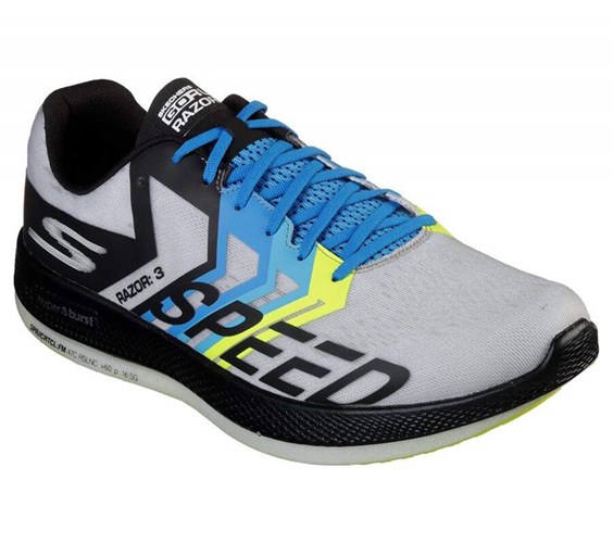 Pánské Běžecké Boty Skechers GOrun Razor 3 Hyper Šedé Viacfarebný | IMUFLVD-01