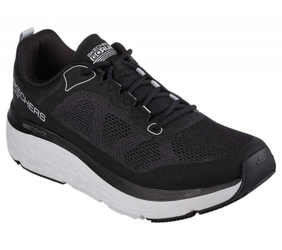 Pánské Běžecké Boty Skechers Max Cushioning Delta Černé Bílé | SLROVEQ-31