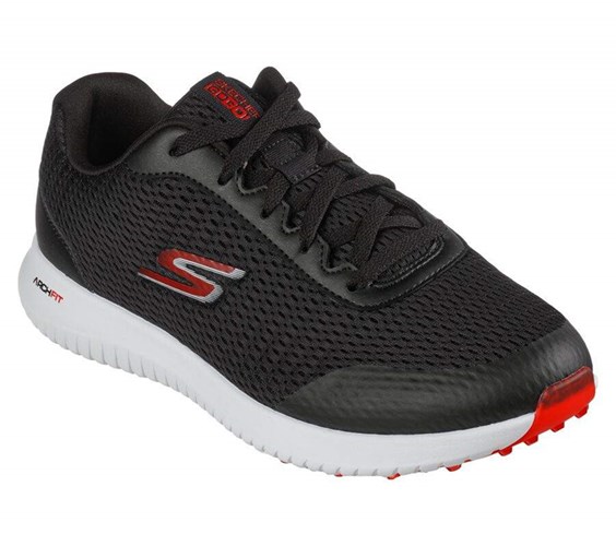 Pánské Golfové Boty Skechers GO GOLF Max Fairway 3 Černé Červené | JBWEOPI-92