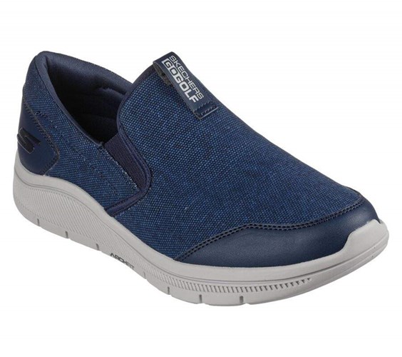 Pánské Golfové Boty Skechers Relaxed Fit: GO GOLF Arch Fit Walk Tmavě Blankyt | DSMXKWI-75