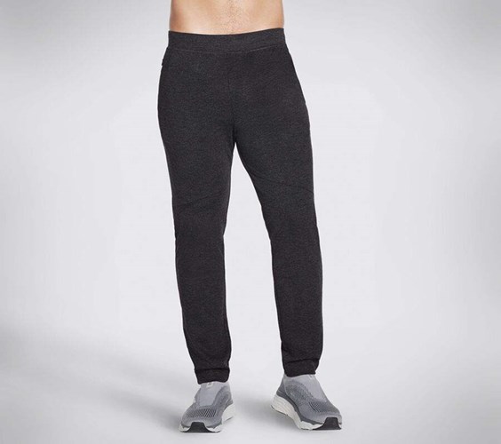 Pánské Kalhoty Skechers GOwalk GOknit Ultra Loft Pants Černé | EWVTQSI-47