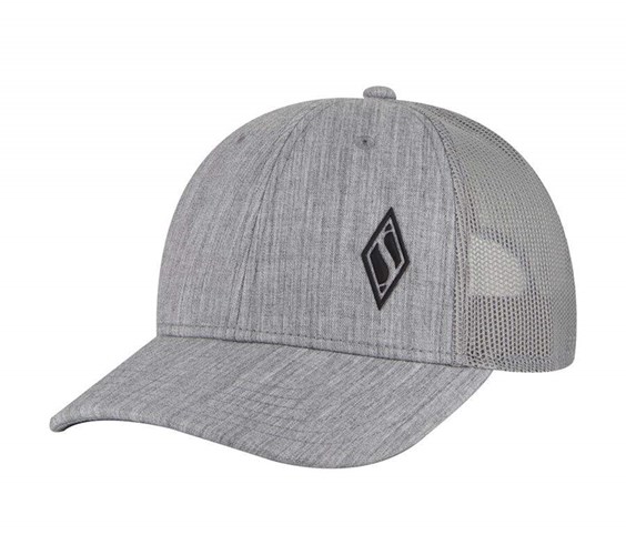 Pánské Klobouky Skechers Heather Grey Trucker Šedé | XVPZDKR-75