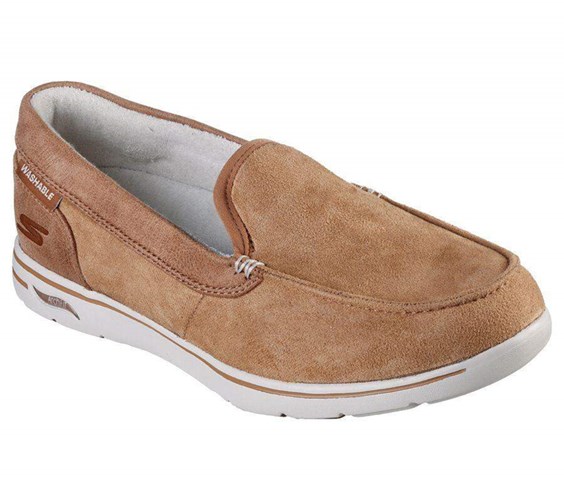 Pánské Mokasíny Skechers Arch Fit Lounge - Cirrus Hnědé | XEUZKHJ-64