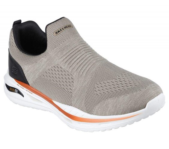 Pánské Mokasíny Skechers Arch Fit Orvan - Denison Hnědé | BSNCFOT-28