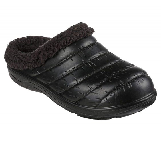 Pánské Mokasíny Skechers Foamies: Cozy Camper Podšité - Cozy Adventure Černé | CAZLNRT-05