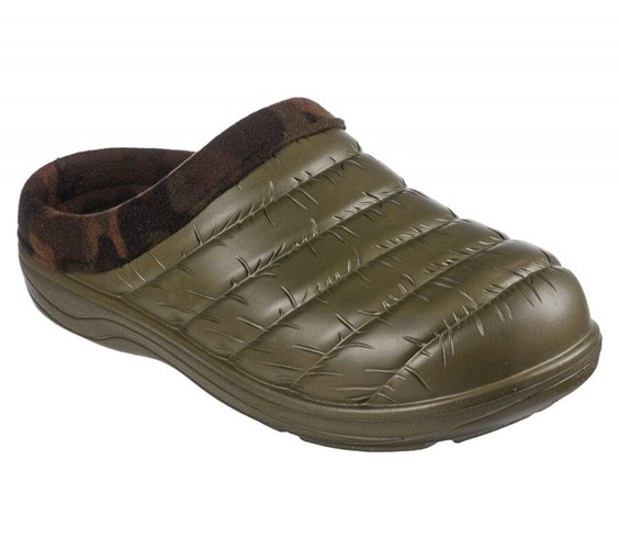 Pánské Mokasíny Skechers Foamies: Cozy Camper Podšité - Mellow Vibe Olivy Zelené Viacfarebný | CEFIQPW-86