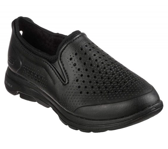 Pánské Mokasíny Skechers Foamies: GO WALK 5 Podšité - Get Warm Černé | YZSPLWQ-60